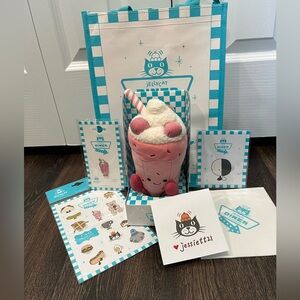 Jellycat Bubbeca Milkshake FAO Schwarz Exclusive2025 Authentic! NWT US SHIP FAST